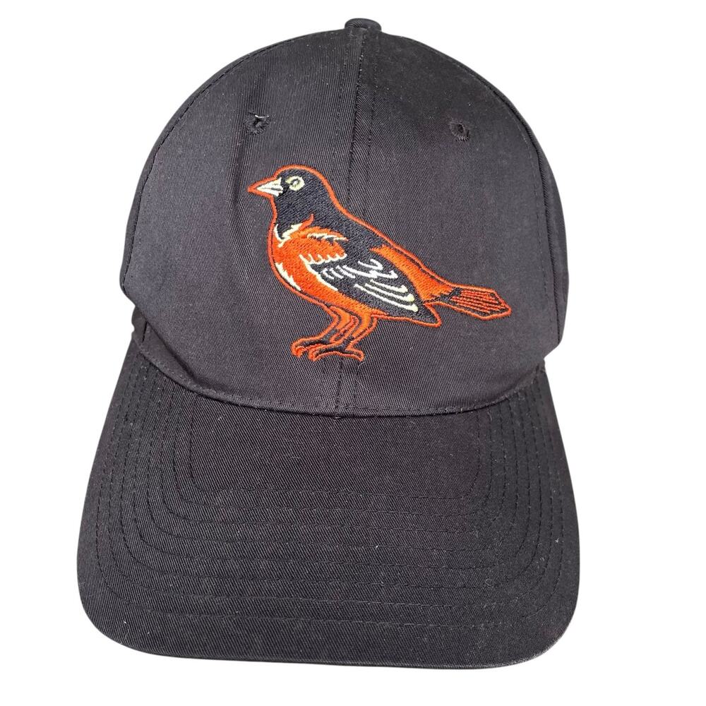 Vintage Baltimore Orioles Snapback Hat Embroidered Mascot Bird MLB Baseball